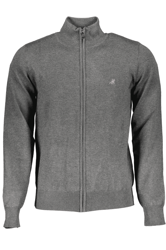 2399U.S. GRAND POLO CARDIGAN UOMO GRIGIO
