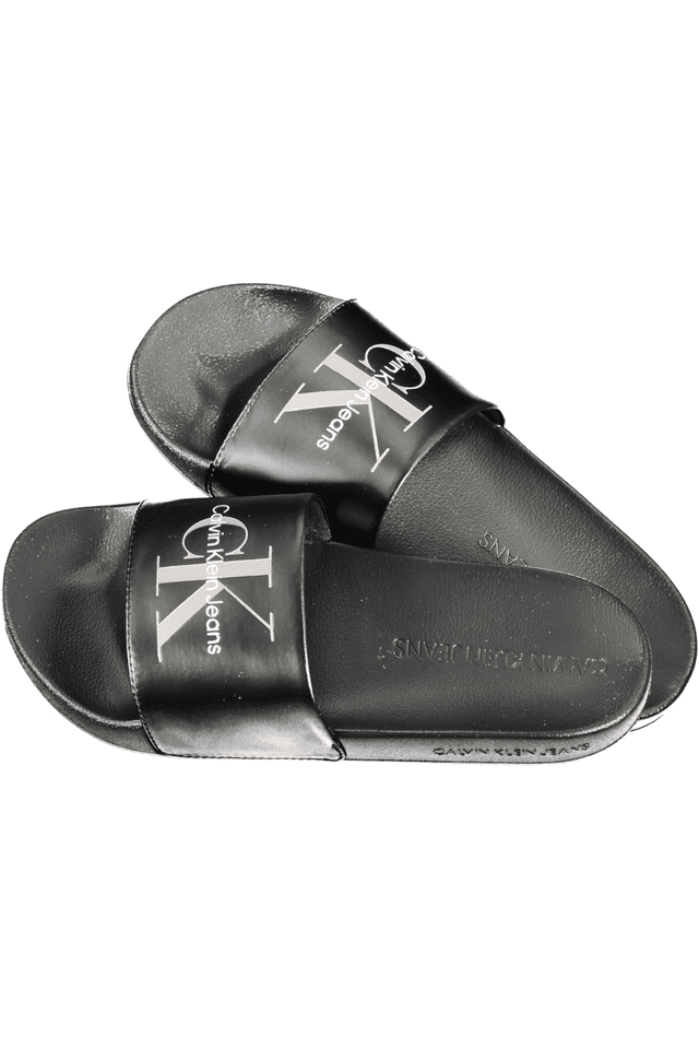 9855CALVIN KLEIN CALZATURA CIABATTA DONNA NERO