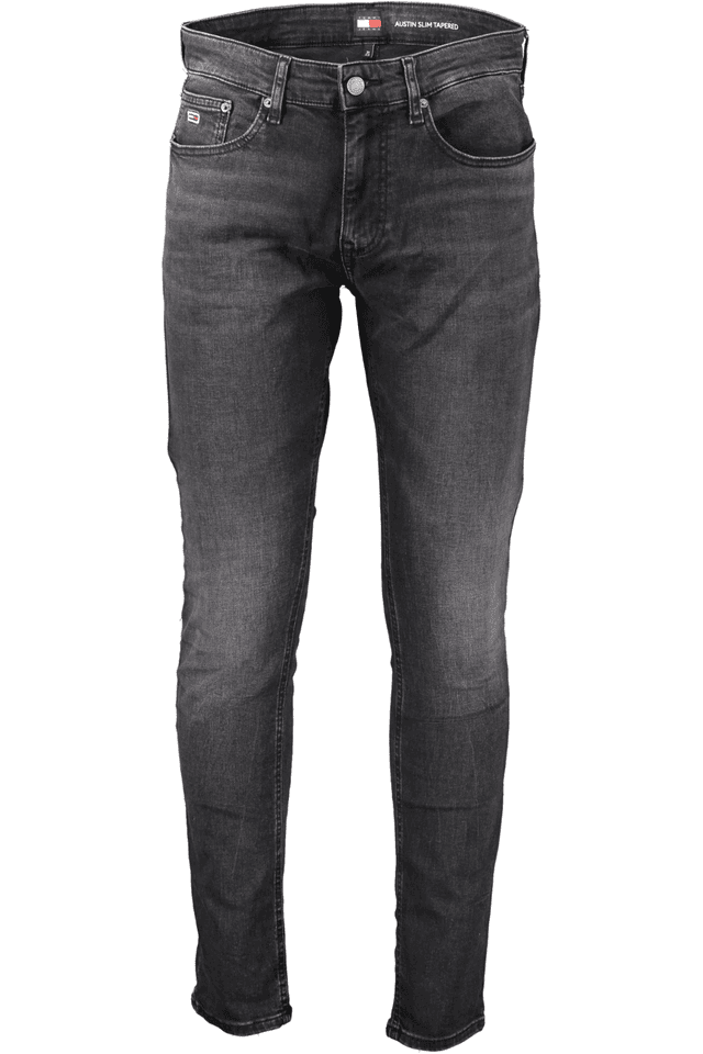 6983TOMMY HILFIGER JEANS DENIM UOMO NERO