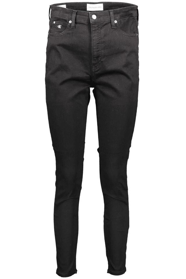 1194CALVIN KLEIN JEANS DENIM DONNA NERO