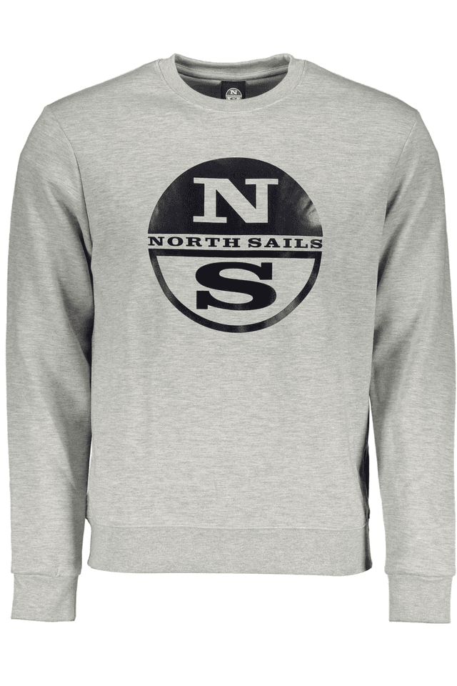 2423NORTH SAILS FELPA SENZA ZIP UOMO GRIGIO