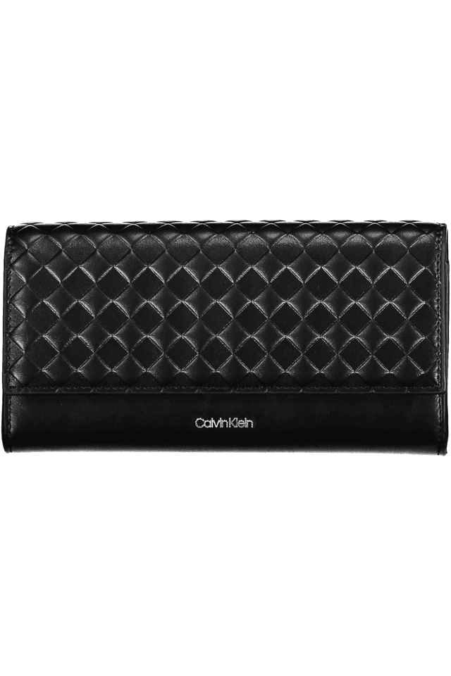 9354CALVIN KLEIN PORTAFOGLIO DONNA NERO