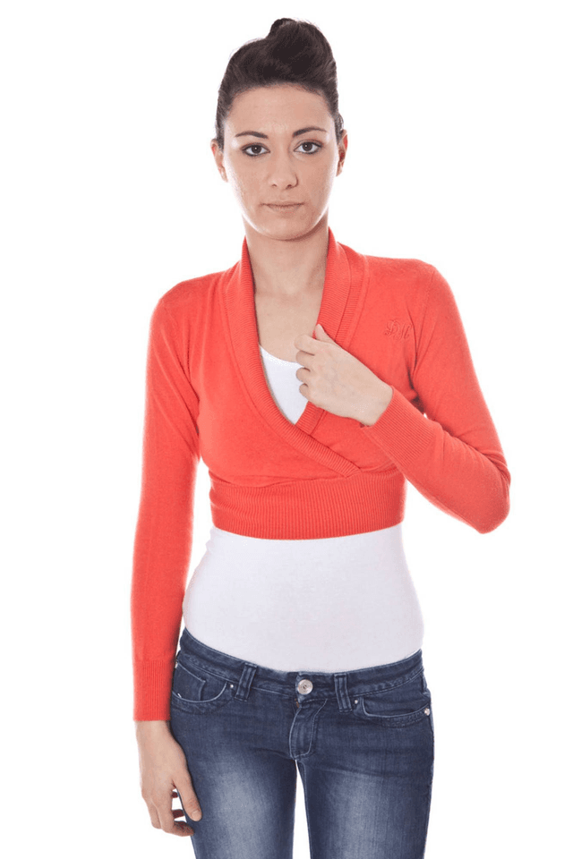 556DATCH COPRISPALLE MANICHE LUNGHE DONNA ROSSO