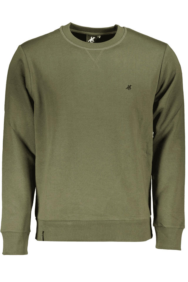 4849U.S. GRAND POLO FELPA SENZA ZIP UOMO VERDE