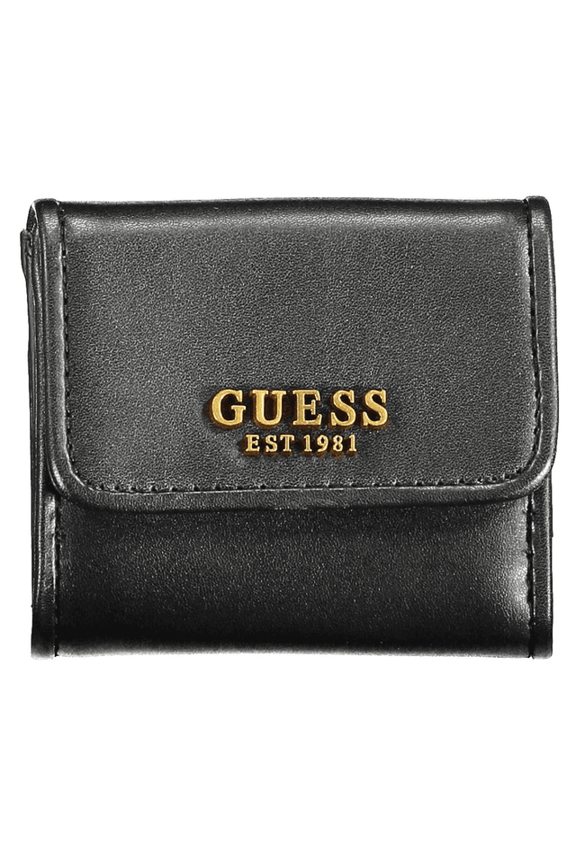 2073GUESS JEANS PORTAFOGLIO DONNA NERO