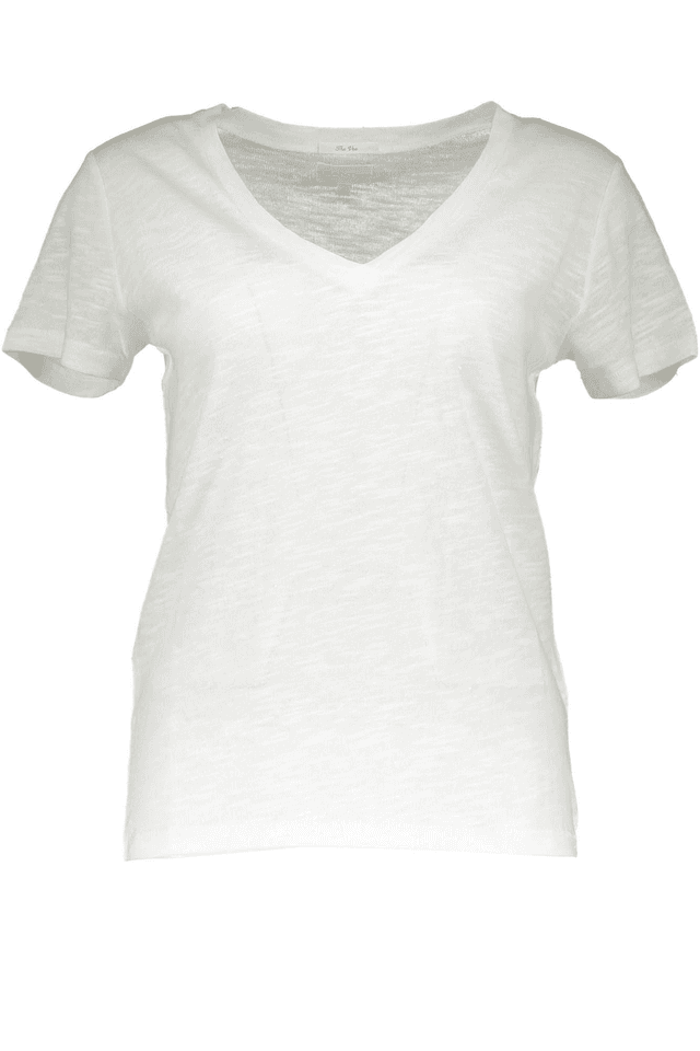 575GANT T-SHIRT MANICHE CORTE DONNA BIANCO