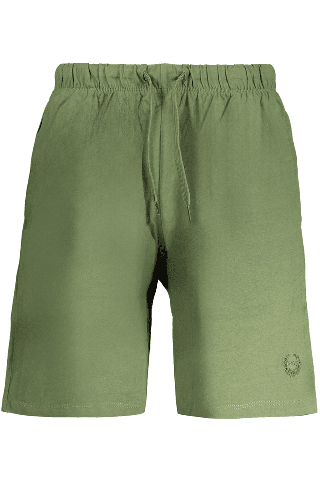 9627GIAN MARCO VENTURI PANTALONE SHORT UOMO VERDE