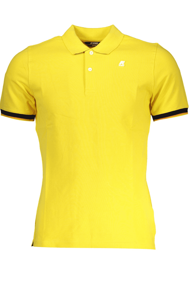 7946K-WAY POLO MANICHE CORTE UOMO GIALLO