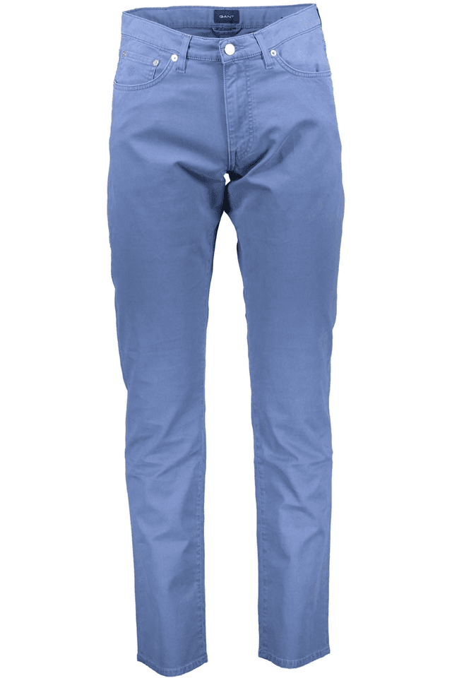 682GANT PANTALONE UOMO AZZURRO