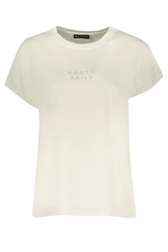 8741NORTH SAILS T-SHIRT MANICHE CORTE DONNA BIANCO