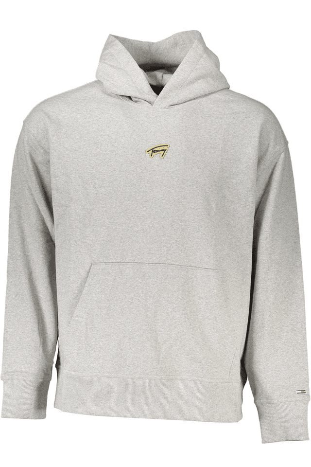 4729TOMMY HILFIGER FELPA SENZA ZIP UOMO GRIGIO