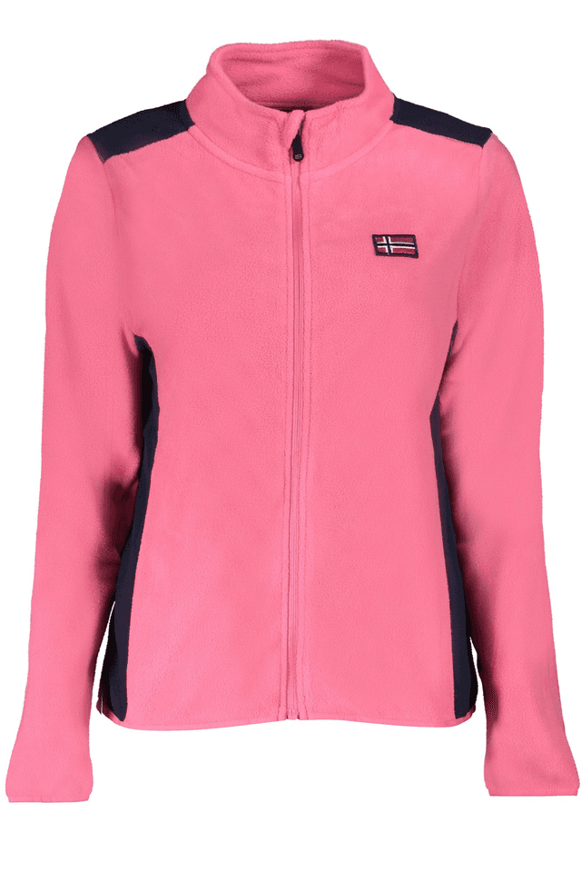 10131NORWAY 1963 FELPA CON ZIP DONNA ROSA