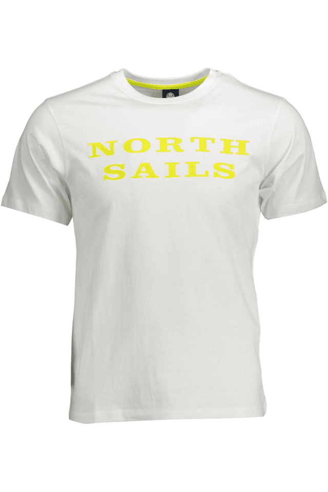 1402NORTH SAILS T-SHIRT MANICHE CORTE UOMO BIANCO