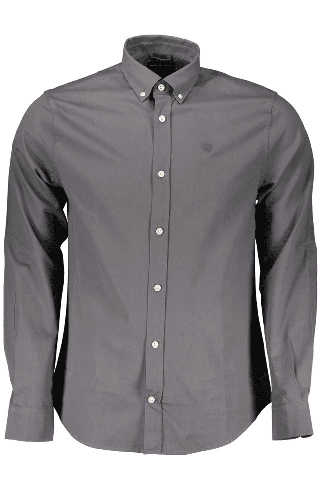 5219NORTH SAILS CAMICIA MANICHE LUNGHE UOMO GRIGIO