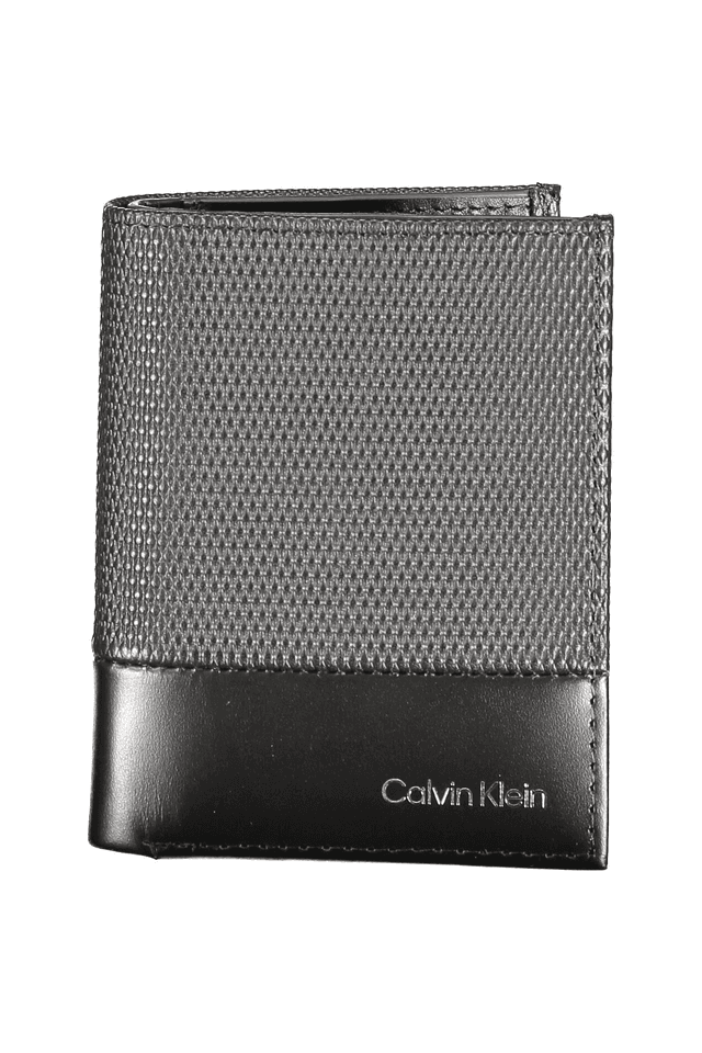9433CALVIN KLEIN PORTAFOGLIO UOMO NERO
