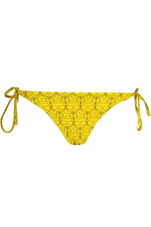 2948KARL LAGERFELD BEACHWEAR COSTUME PARTE SOTTO DONNA GIALLO