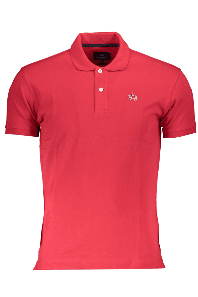 3043LA MARTINA POLO MANICHE CORTE UOMO ROSSO