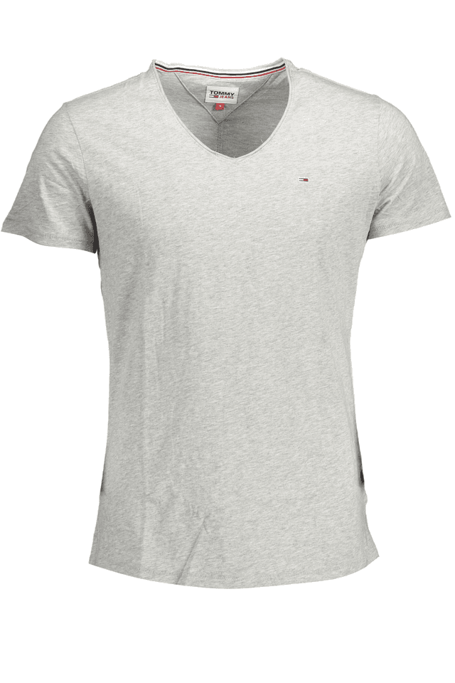 1909TOMMY HILFIGER T-SHIRT MANICHE CORTE UOMO GRIGIO