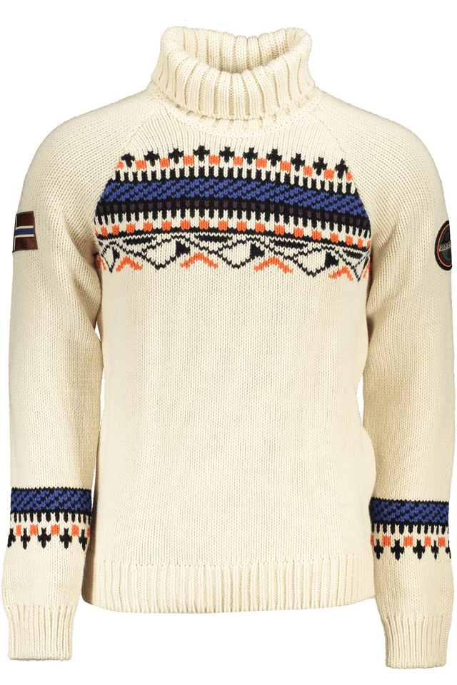 6607NAPAPIJRI MAGLIONE UOMO BEIGE