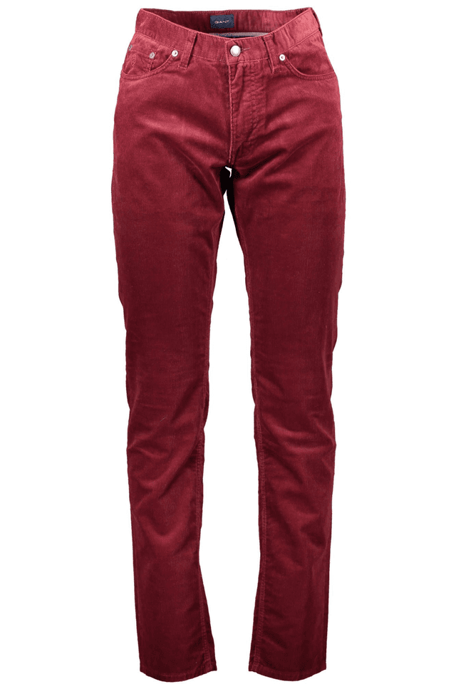 1126GANT PANTALONE UOMO ROSSO