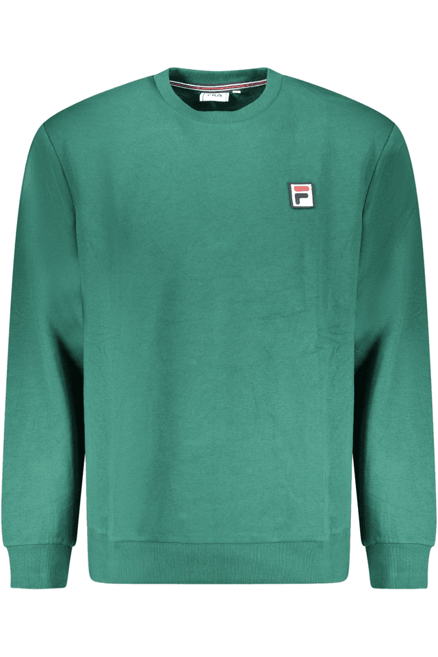 10501FILA FELPA SENZA ZIP UOMO VERDE