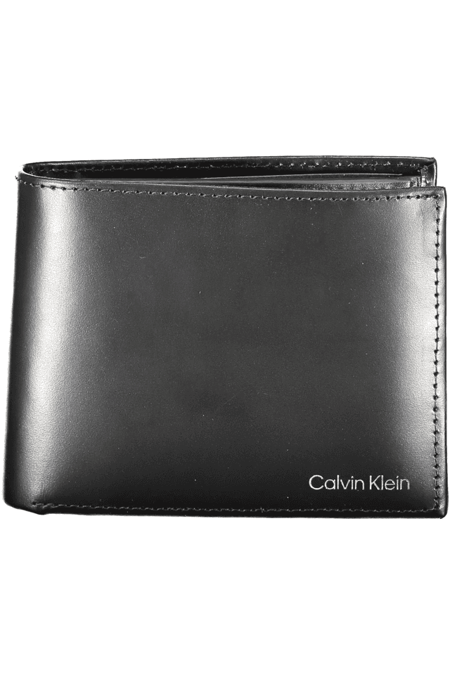 9446CALVIN KLEIN PORTAFOGLIO UOMO NERO