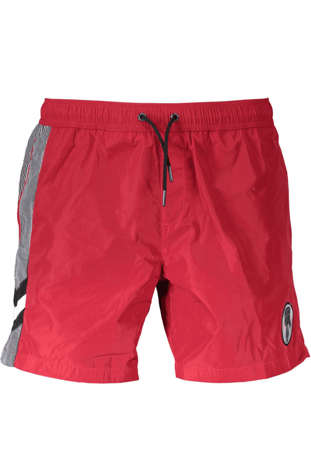 236KARL LAGERFELD BEACHWEAR COSTUME PARTE SOTTO UOMO ROSSO