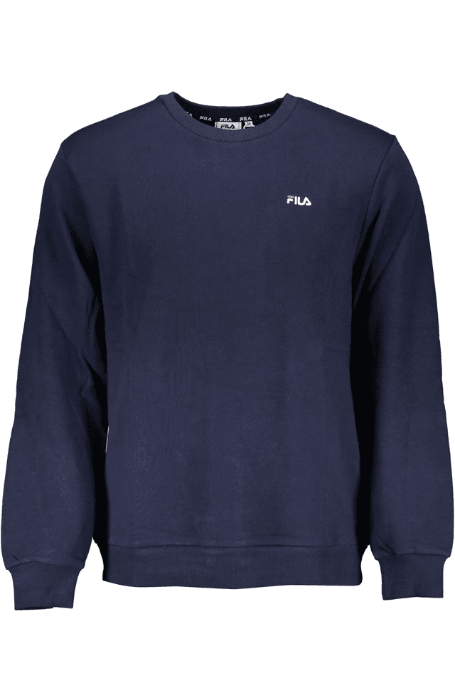 7459FILA FELPA SENZA ZIP UOMO BLU