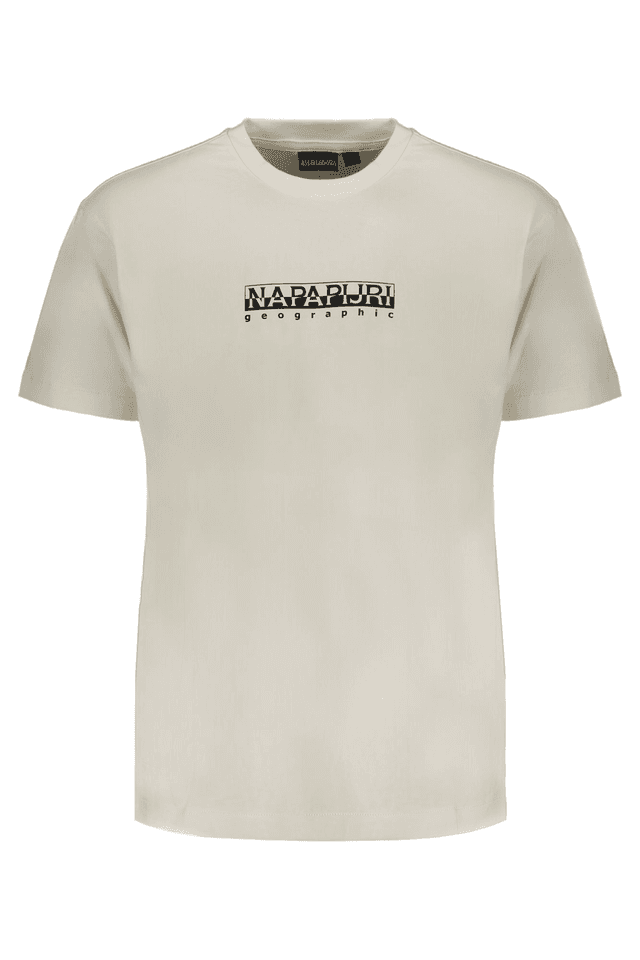 8431NAPAPIJRI T-SHIRT MANICHE CORTE UOMO BIANCO