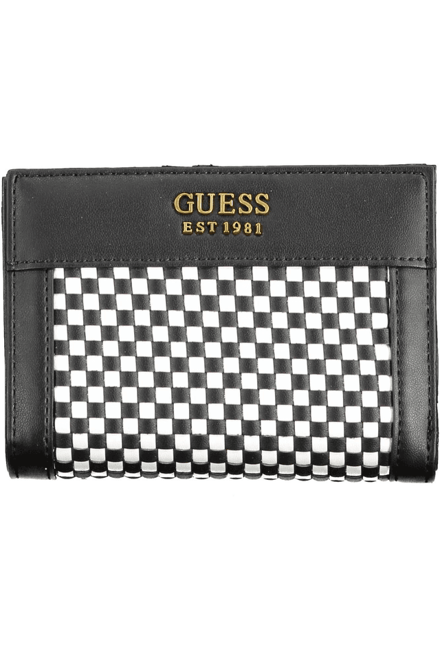 2070GUESS JEANS PORTAFOGLIO DONNA NERO
