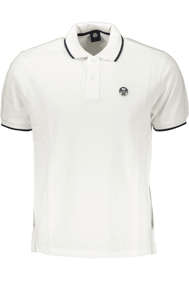 7128NORTH SAILS POLO MANICHE CORTE UOMO BIANCO