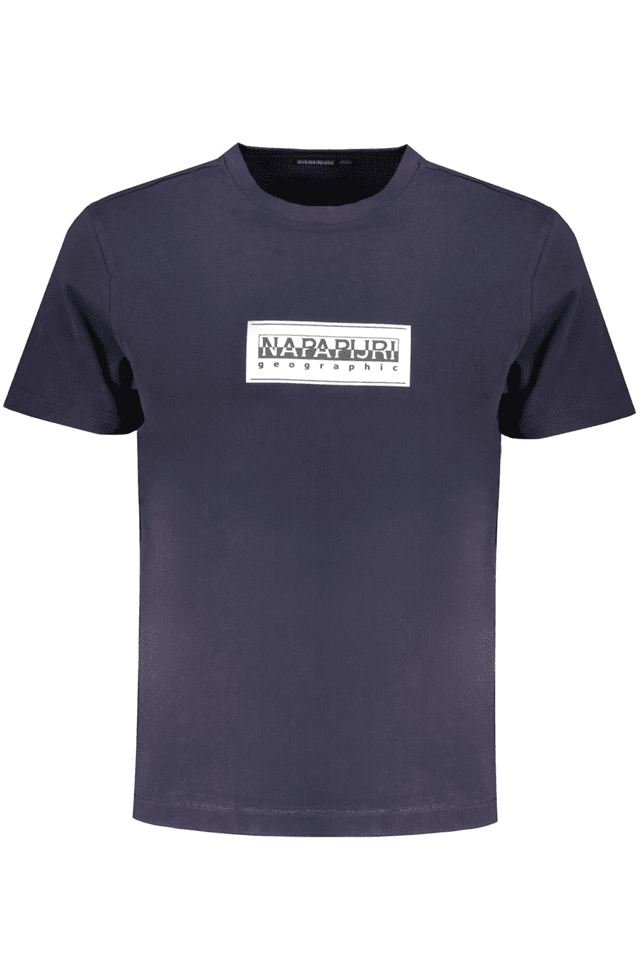 9956NAPAPIJRI T-SHIRT MANICHE CORTE UOMO BLU