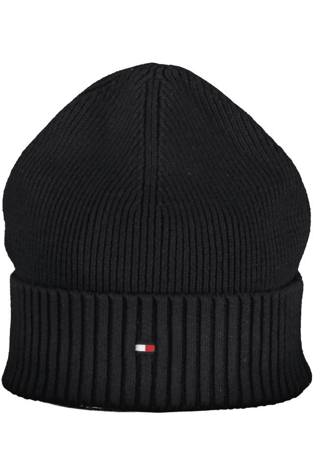 6249TOMMY HILFIGER BERRETTO UOMO NERO