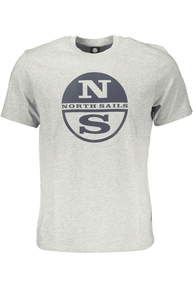 7157NORTH SAILS T-SHIRT MANICHE CORTE UOMO GRIGIO