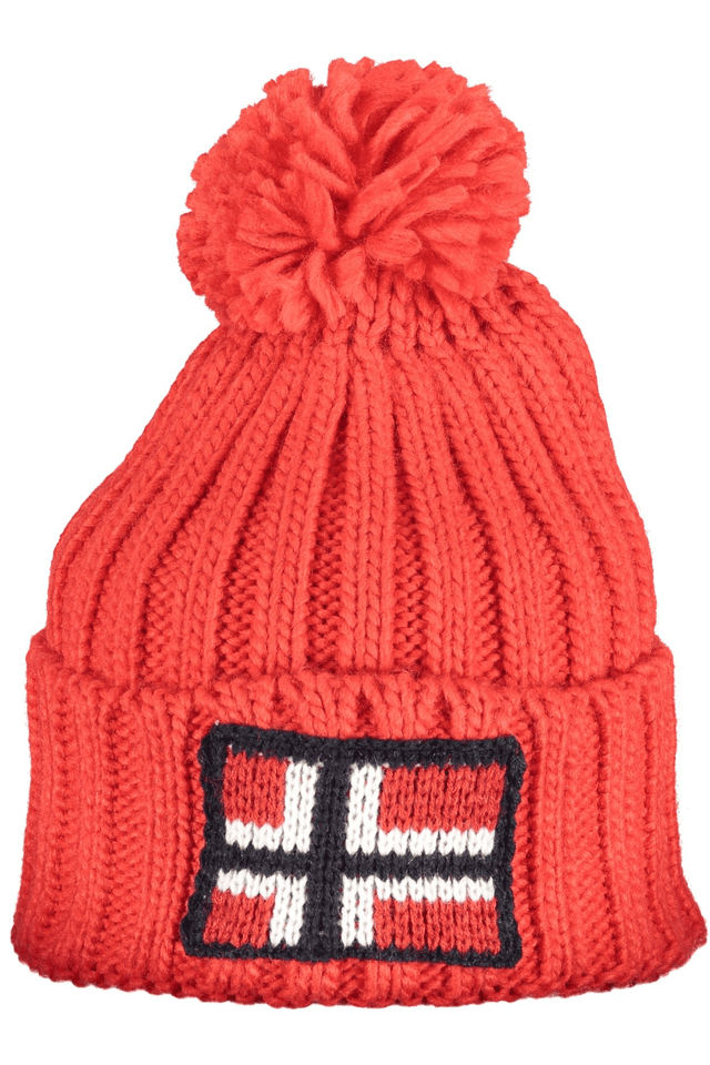 5906NORWAY 1963 BERRETTO UOMO ROSSO