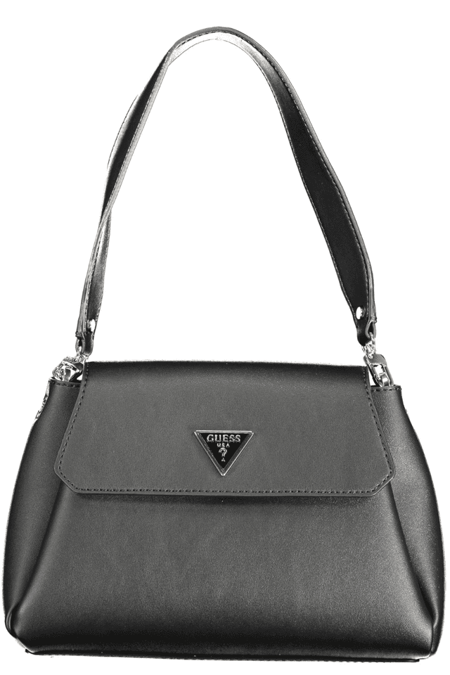 9886GUESS JEANS BORSA DONNA NERO