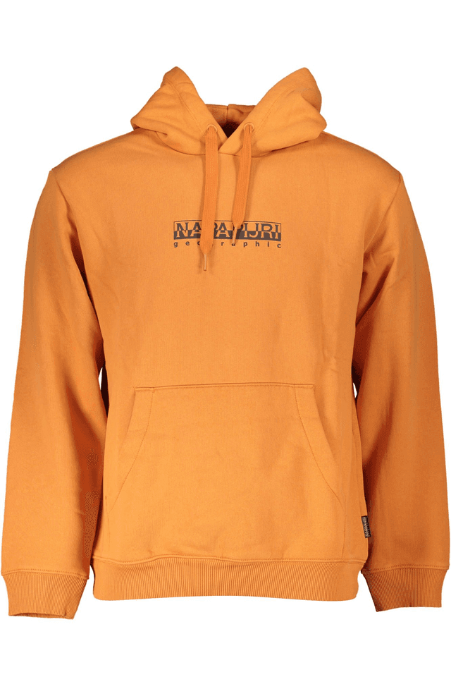 4331NAPAPIJRI FELPA SENZA ZIP UOMO ARANCIO