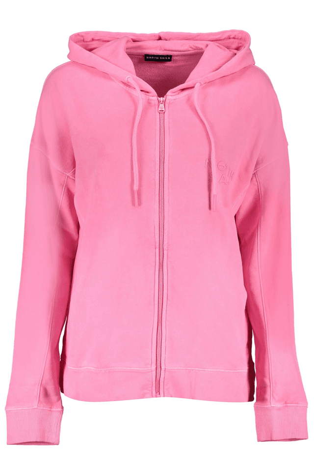 8740NORTH SAILS FELPA CON ZIP DONNA ROSA