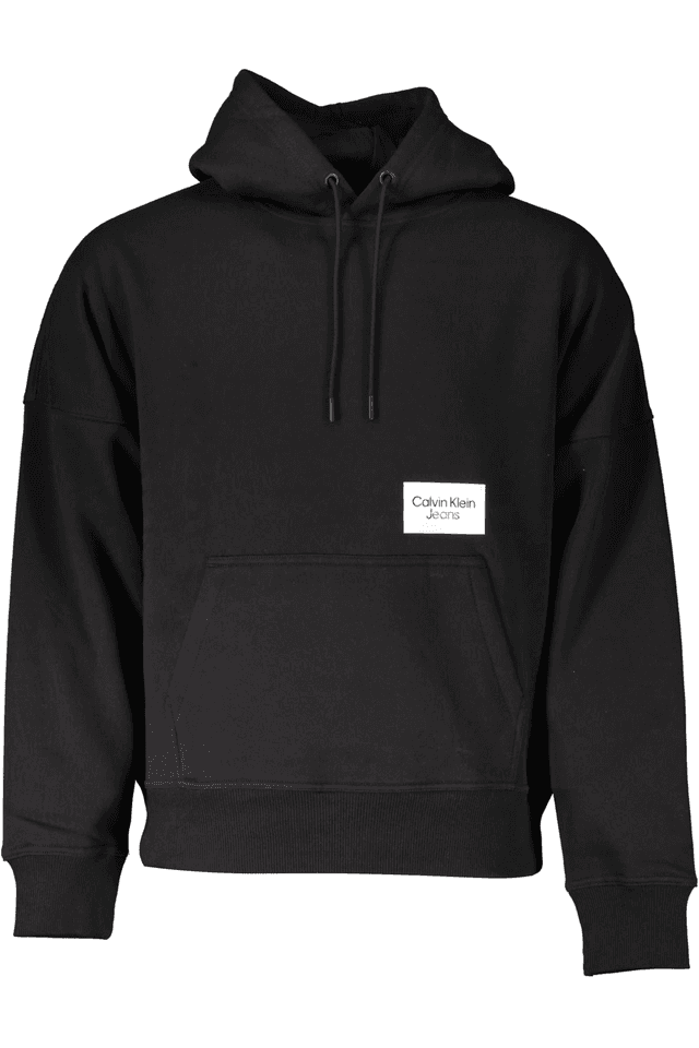 2977CALVIN KLEIN FELPA SENZA ZIP UOMO NERO