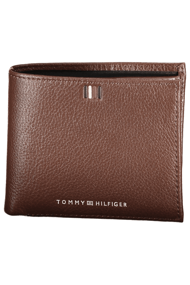 7582TOMMY HILFIGER PORTAFOGLIO UOMO MARRONE