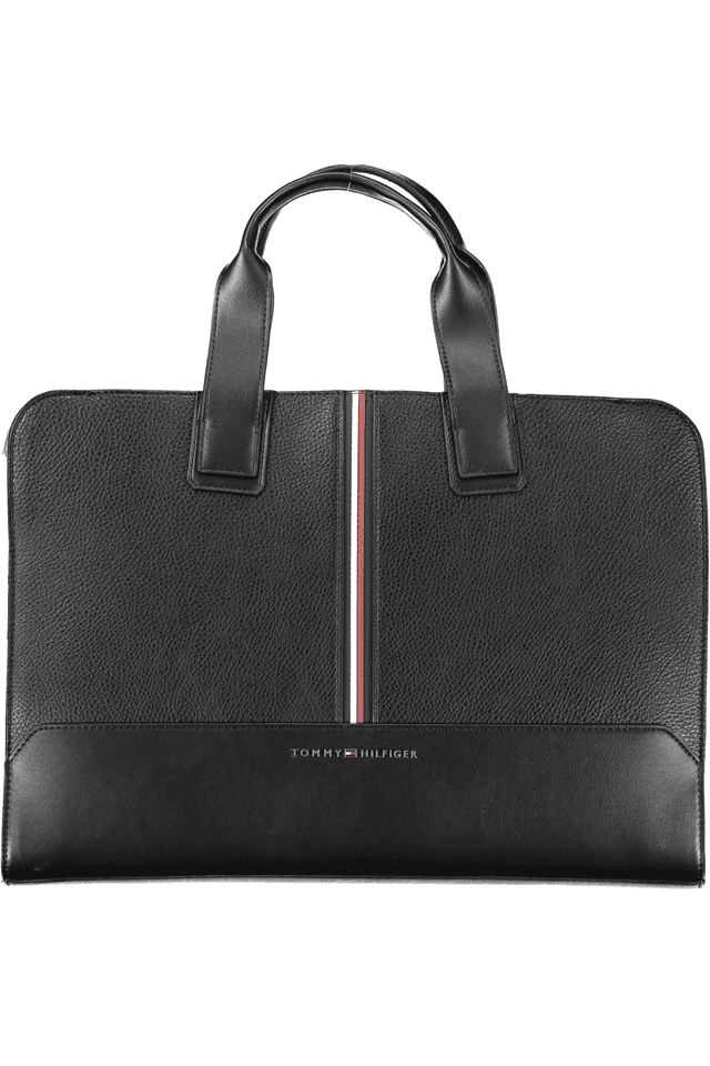 6340TOMMY HILFIGER CARTELLA UOMO NERO