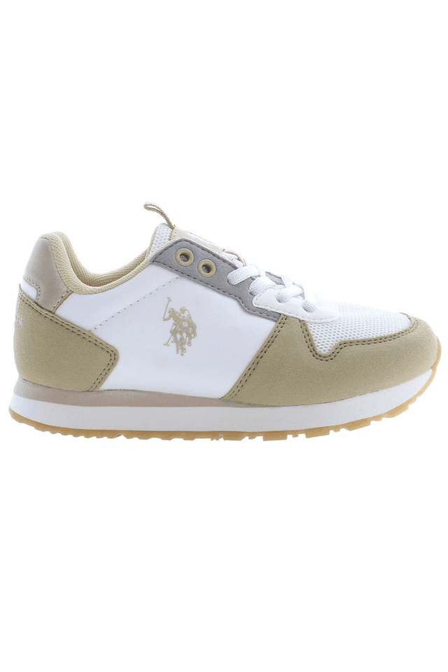 3354U.S. POLO   BEST PRICE CALZATURA SPORTIVA BAMBINA BEIGE
