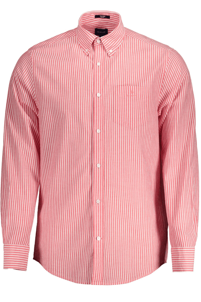 235GANT CAMICIA MANICHE LUNGHE UOMO ROSSO