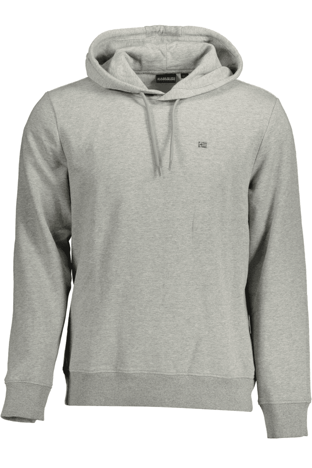 2107NAPAPIJRI FELPA SENZA ZIP UOMO GRIGIO
