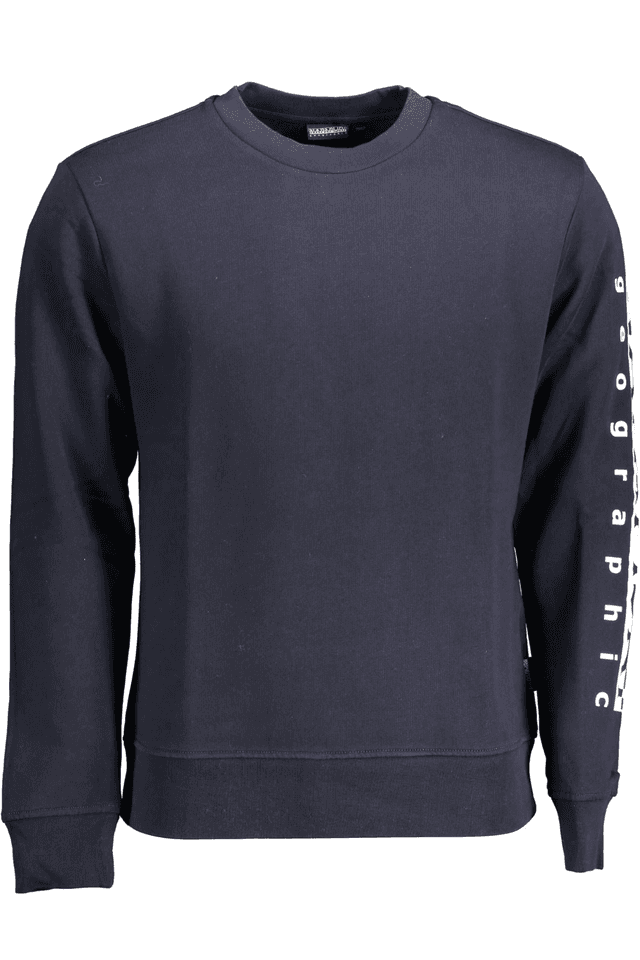 2116NAPAPIJRI FELPA SENZA ZIP UOMO BLU