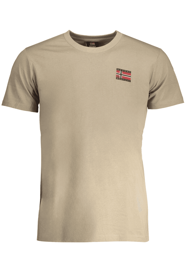 8969NORWAY 1963 T-SHIRT MANICHE CORTE UOMO BEIGE