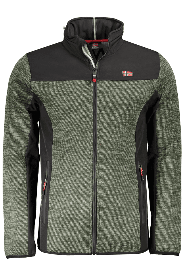 10064NORWAY 1963 GIACCA SPORTIVA UOMO VERDE