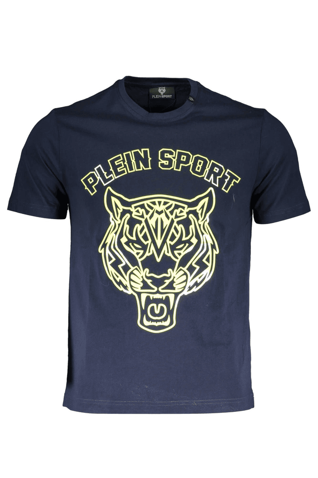 1333PLEIN SPORT T-SHIRT MANICHE CORTE UOMO BLU