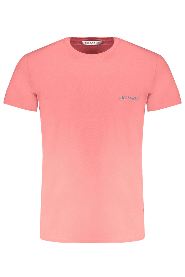 8896TRUSSARDI T-SHIRT MANICHE CORTE UOMO ROSA