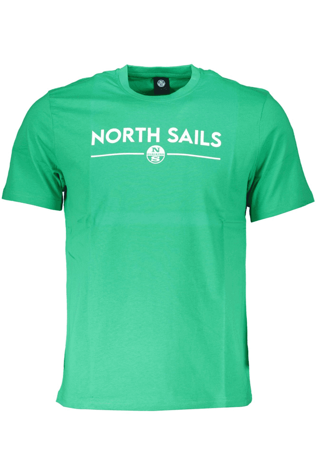 7501NORTH SAILS T-SHIRT MANICHE CORTE UOMO VERDE